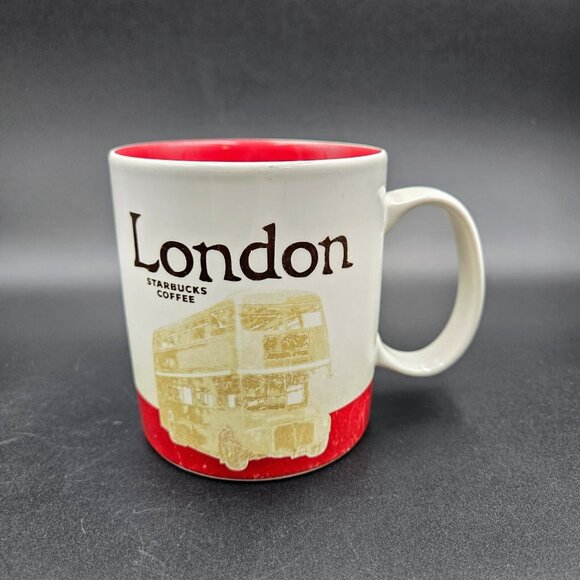 Starbucks London 2016 Coffee Mug Global Icon Series 16oz Read - Picture 2 of 11